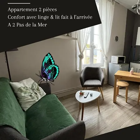 Le Papillon Bleu Apartamento Asnelles